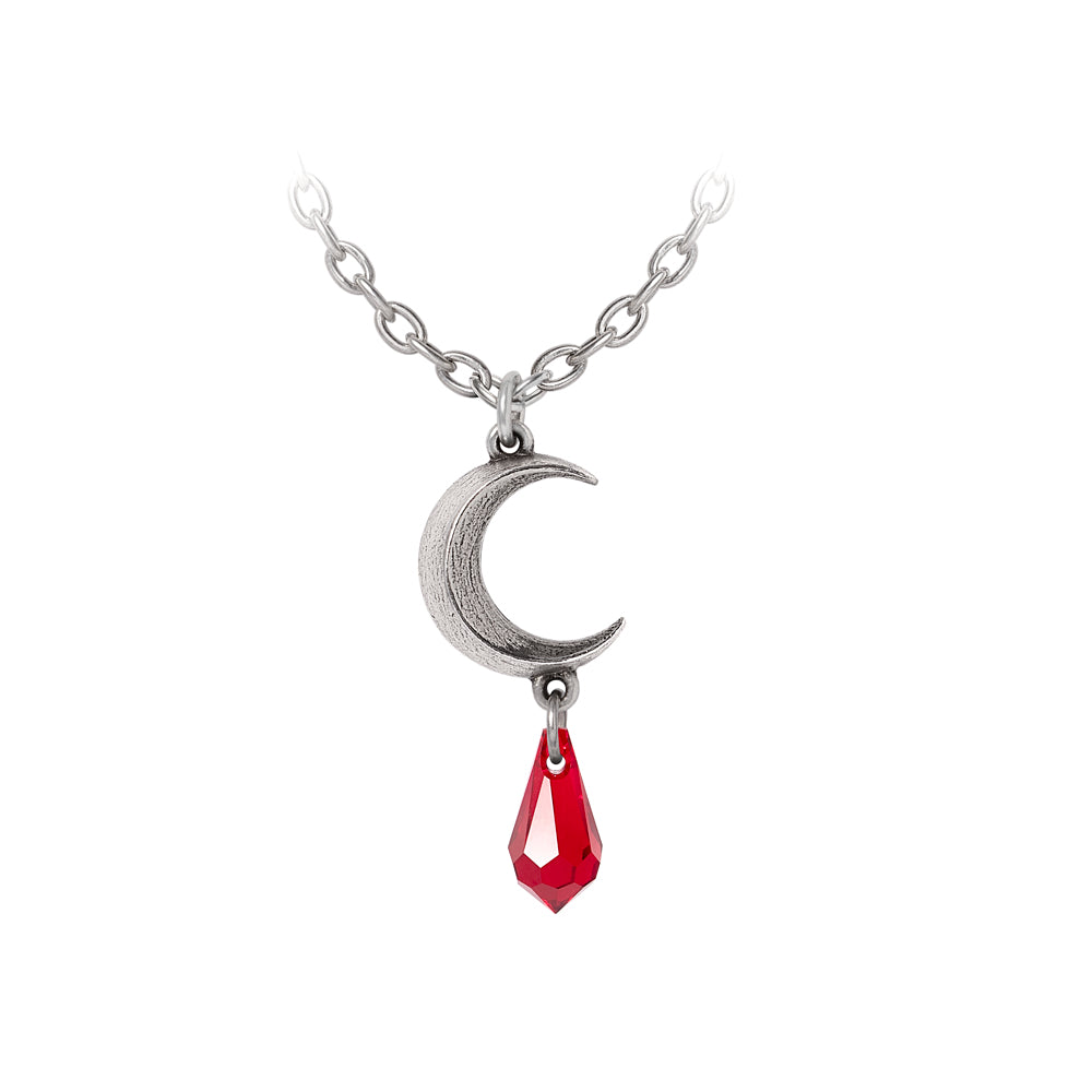 Alchemy Tears of the Moon Red Pendant