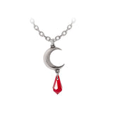Alchemy Tears of the Moon Red Pendant