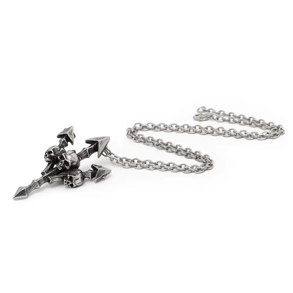 Alchemy Gothic Deadly Trident Neckwear Pendant - Alchemy Gothic - Flyclothing LLC