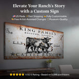 Cattle Ranch Sign - Tailored Canvases - Flyclothing LLC