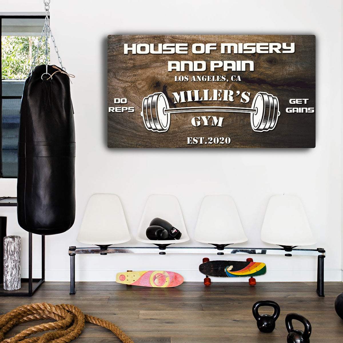 Gym Sign IV - Tailored Canvases - Flyclothing LLC