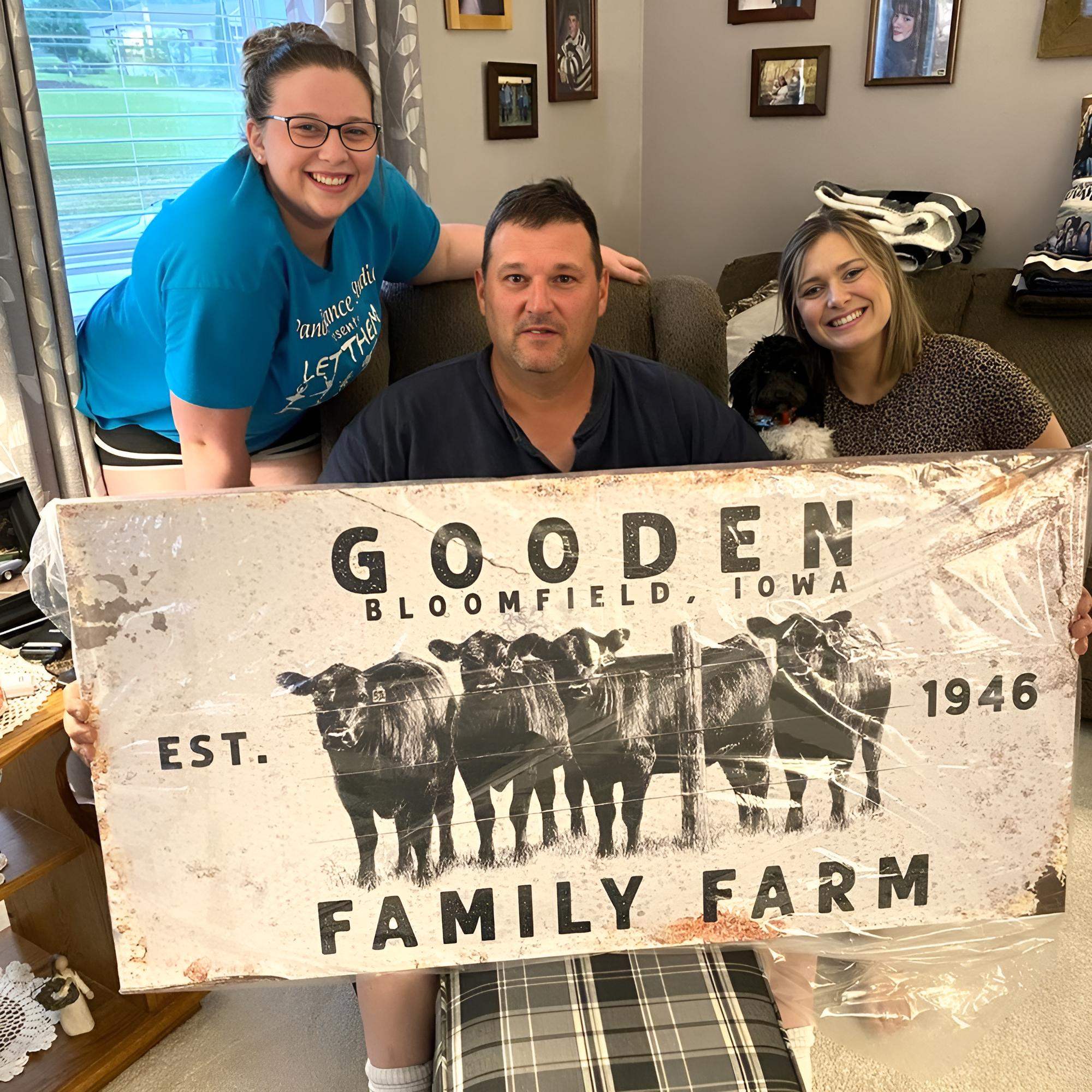 Cattle Ranch Rustic Sign - Tailored Canvases - Flyclothing LLC
