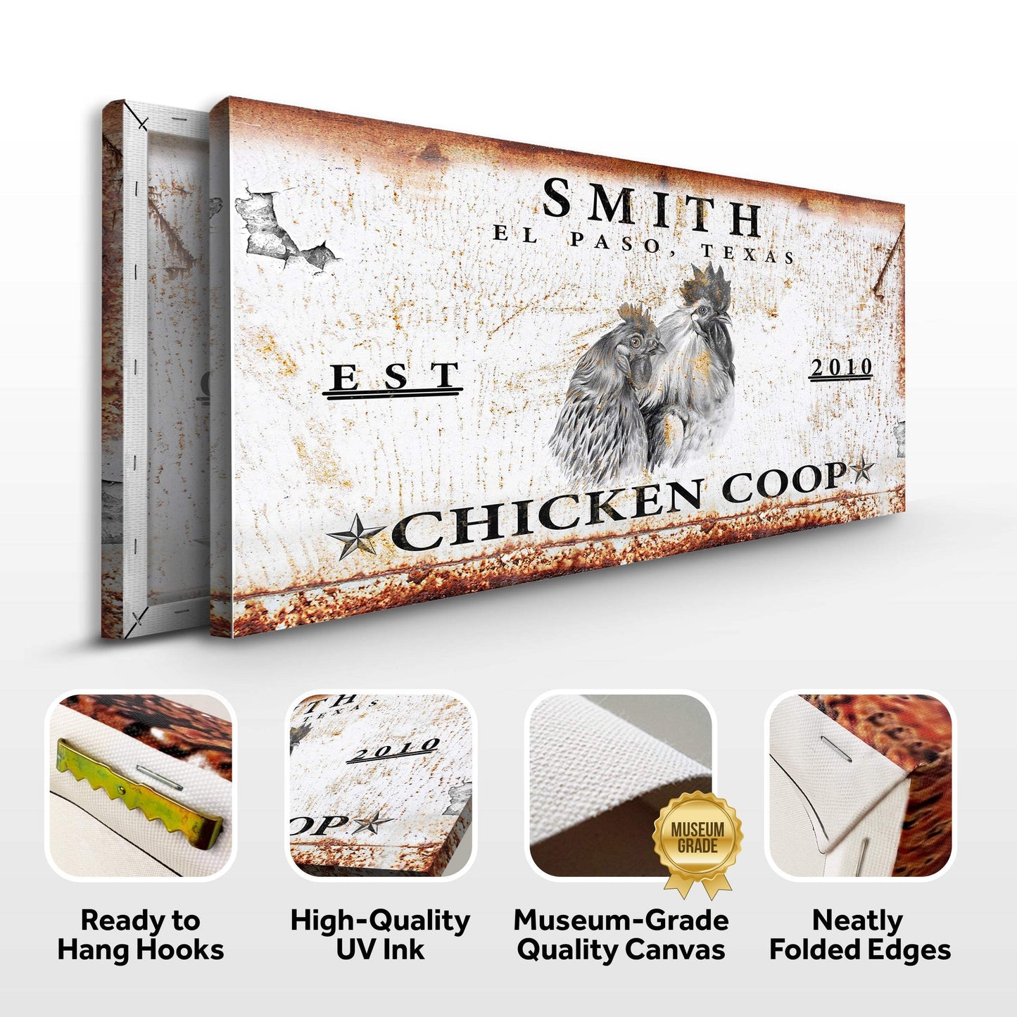Chicken Coop Sign V - Tailored Canvases - Flyclothing LLC