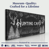 Fishing And Hunting Sign III - Tailored Canvases - Flyclothing LLC