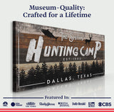 Fishing And Hunting Sign IV - Tailored Canvases - Flyclothing LLC
