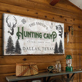 Fishing And Hunting Sign - Tailored Canvases - Flyclothing LLC