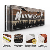 Fishing And Hunting Sign IV - Tailored Canvases - Flyclothing LLC