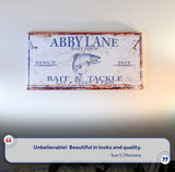 Bait and Tackle Sign - Tailored Canvases - Flyclothing LLC