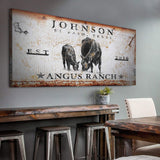 Angus Ranch Sign - Tailored Canvases - Flyclothing LLC