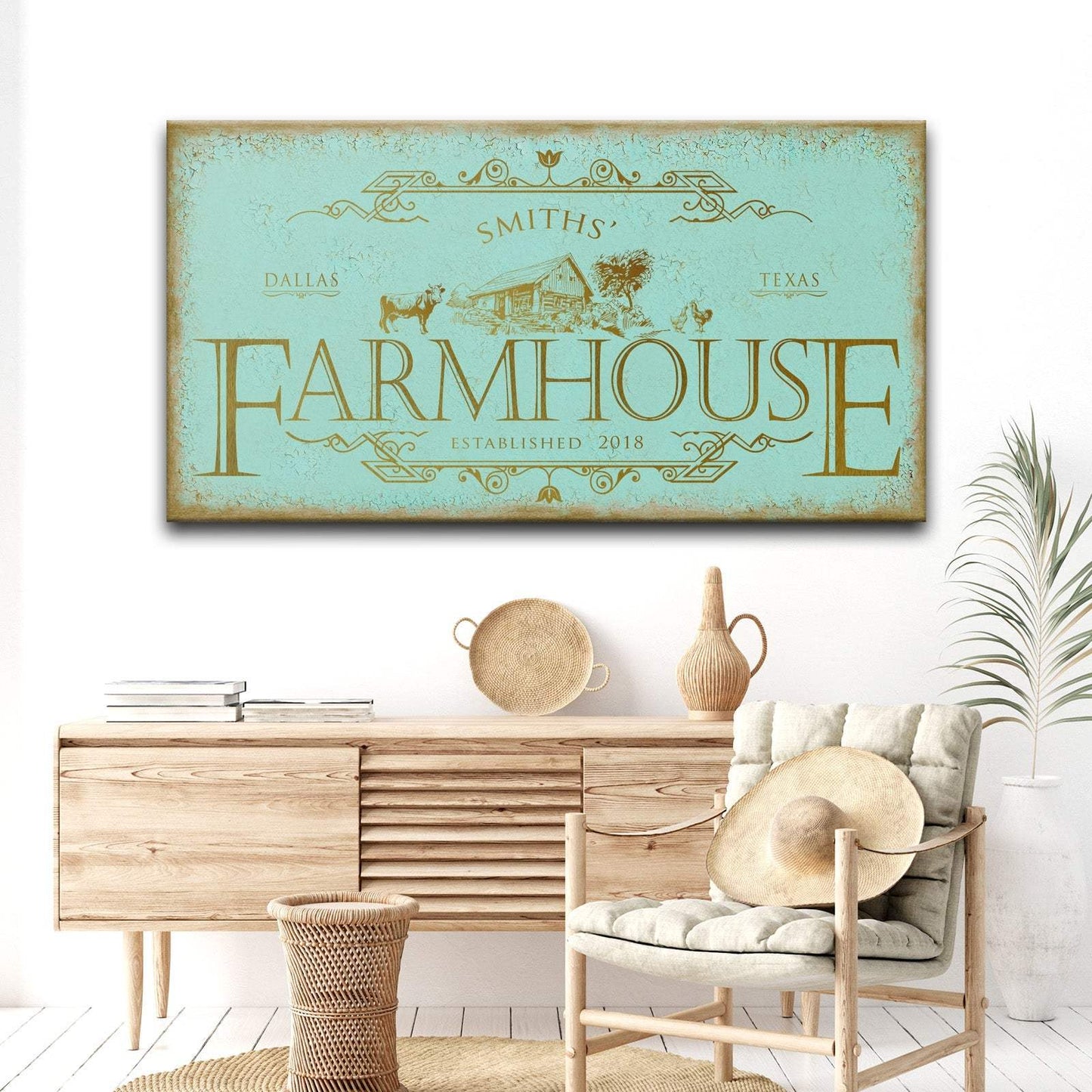 Rustic Farmhouse Sign IV - Tailored Canvases - Flyclothing LLC