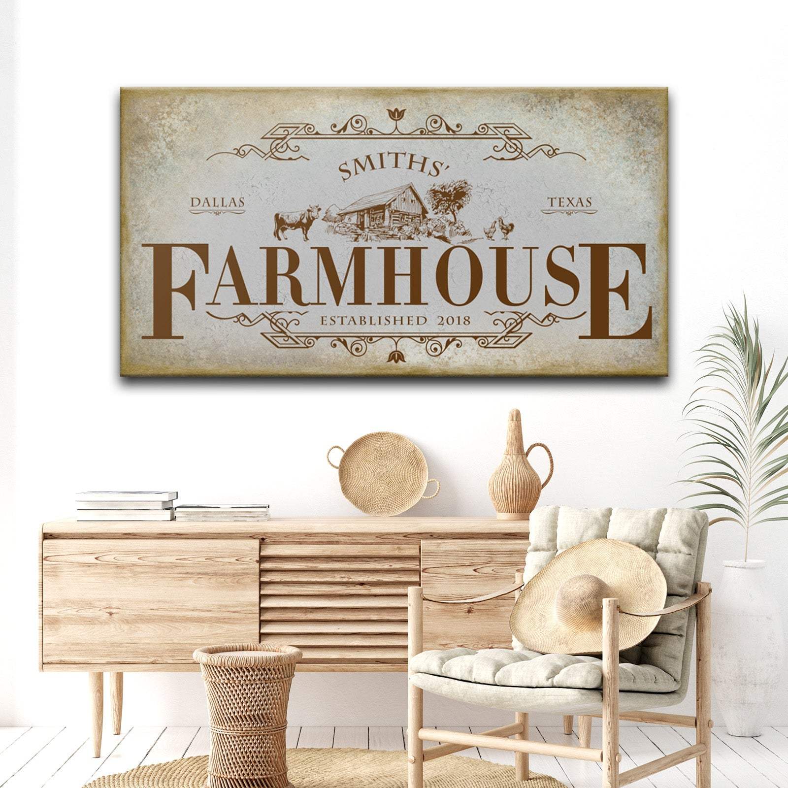 Rustic Farmhouse Sign IV - Tailored Canvases - Flyclothing LLC
