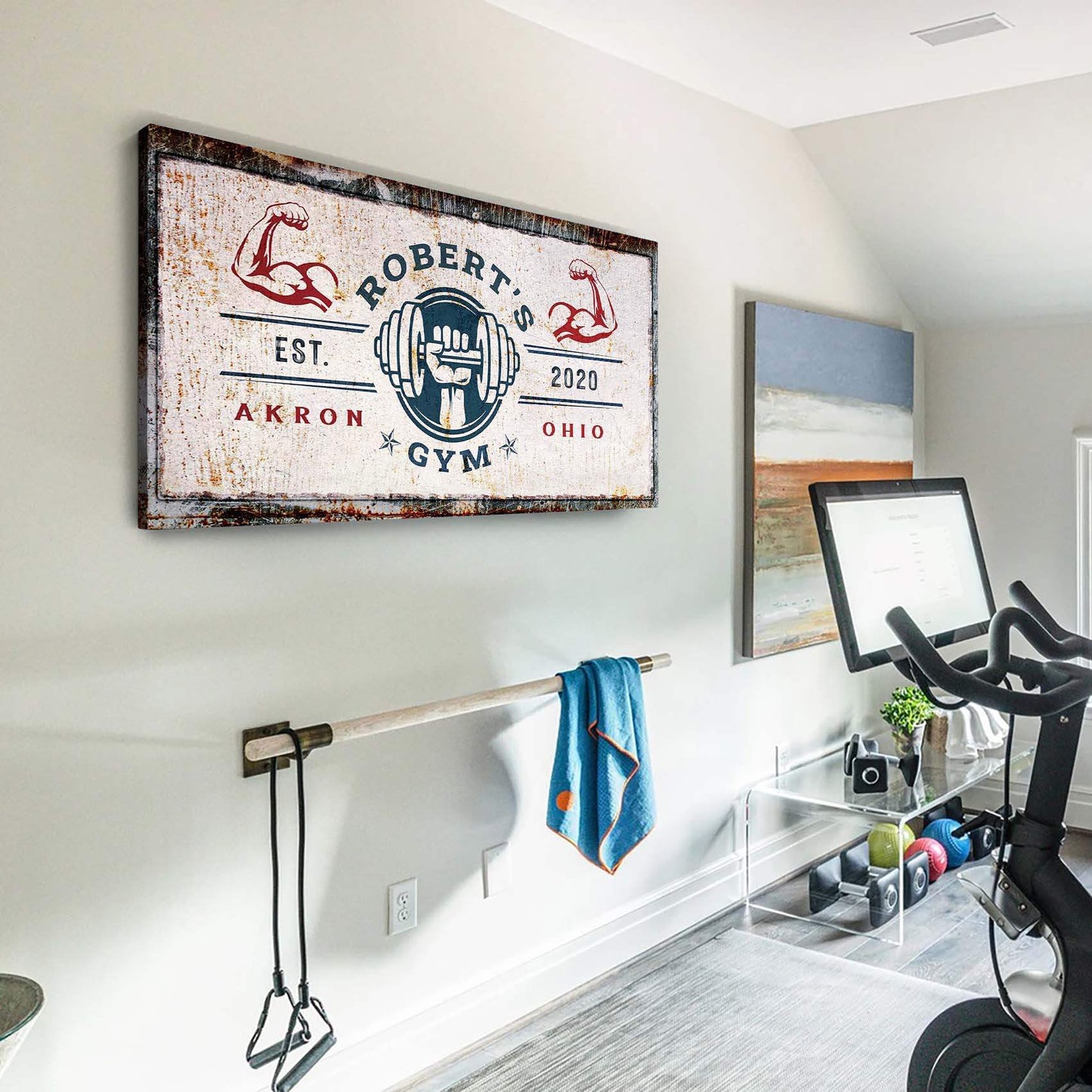 Gym Sign V - Tailored Canvases - Flyclothing LLC