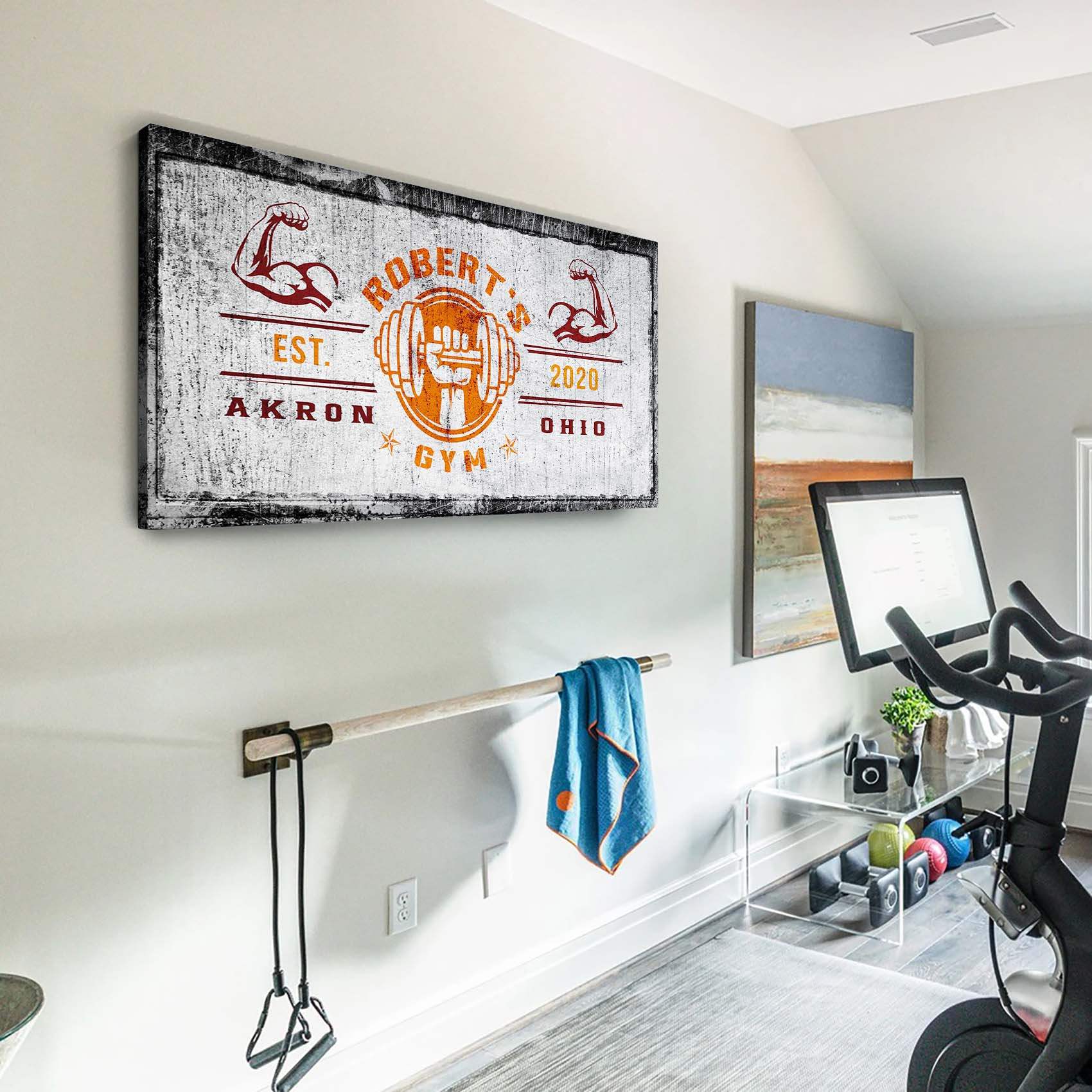 Gym Sign V - Tailored Canvases - Flyclothing LLC