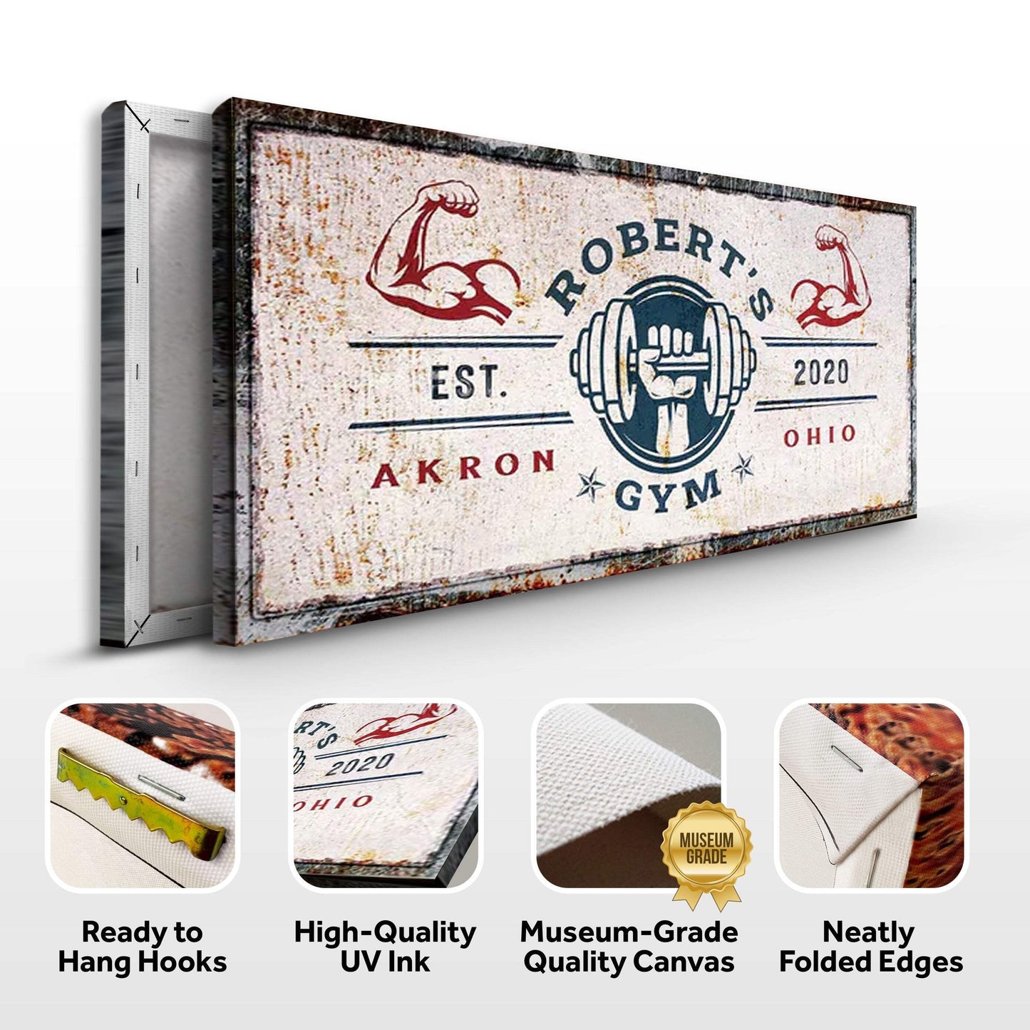 Gym Sign V - Tailored Canvases - Flyclothing LLC