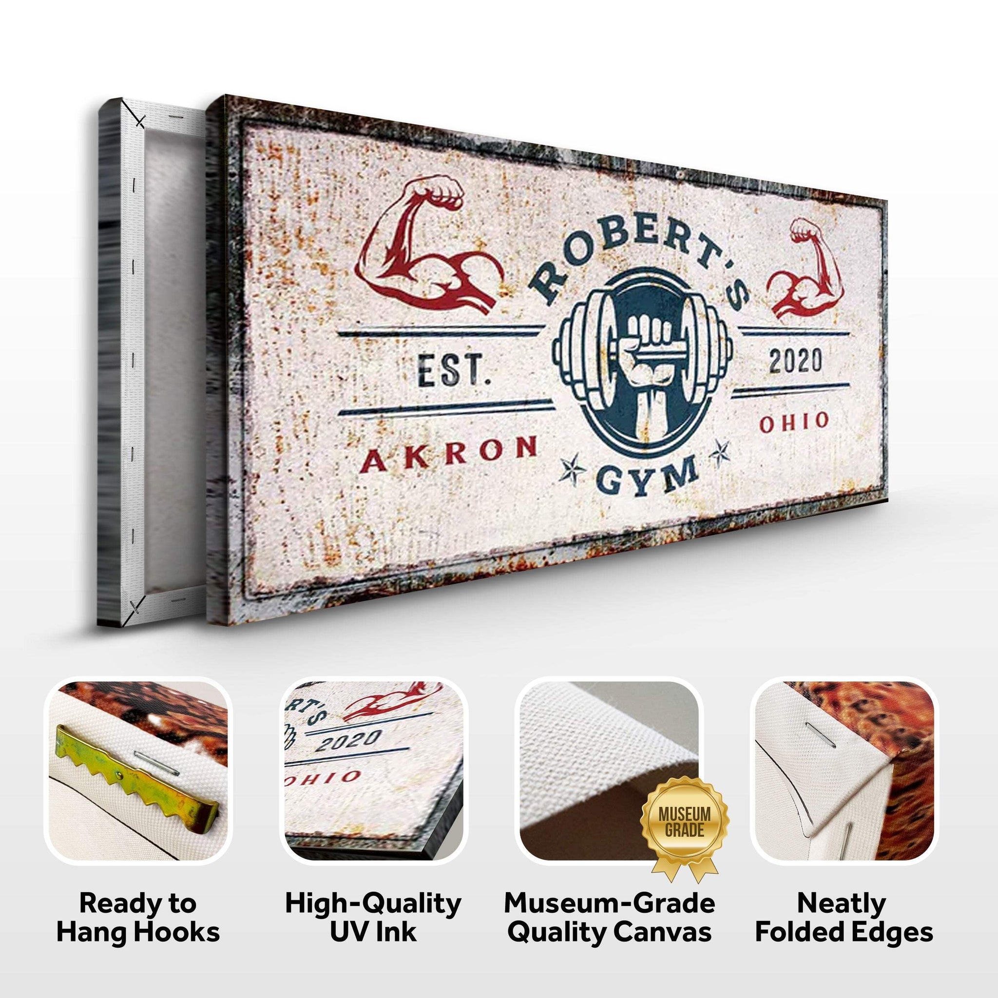 Gym Sign V - Tailored Canvases - Flyclothing LLC