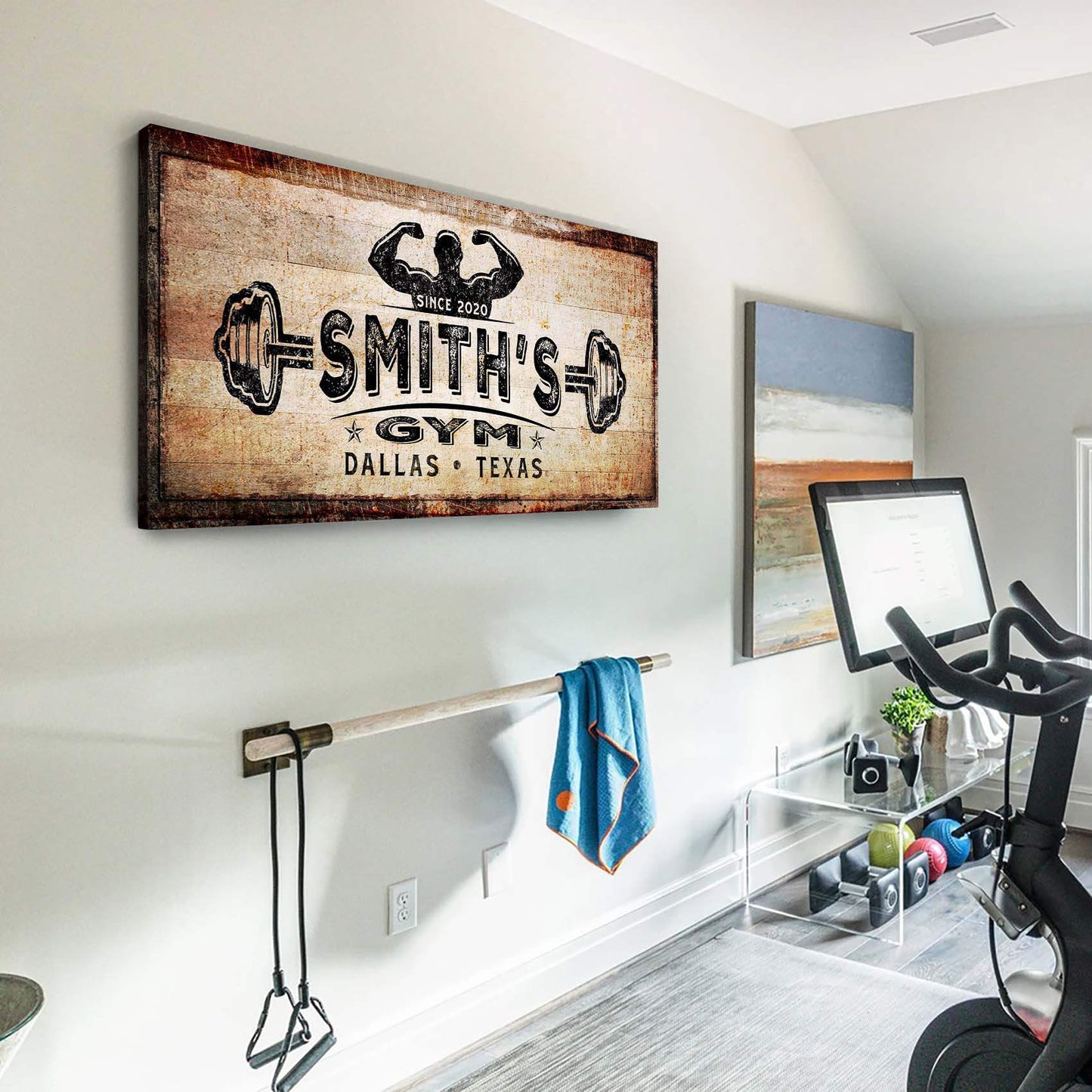 Gym Sign III - Tailored Canvases - Flyclothing LLC