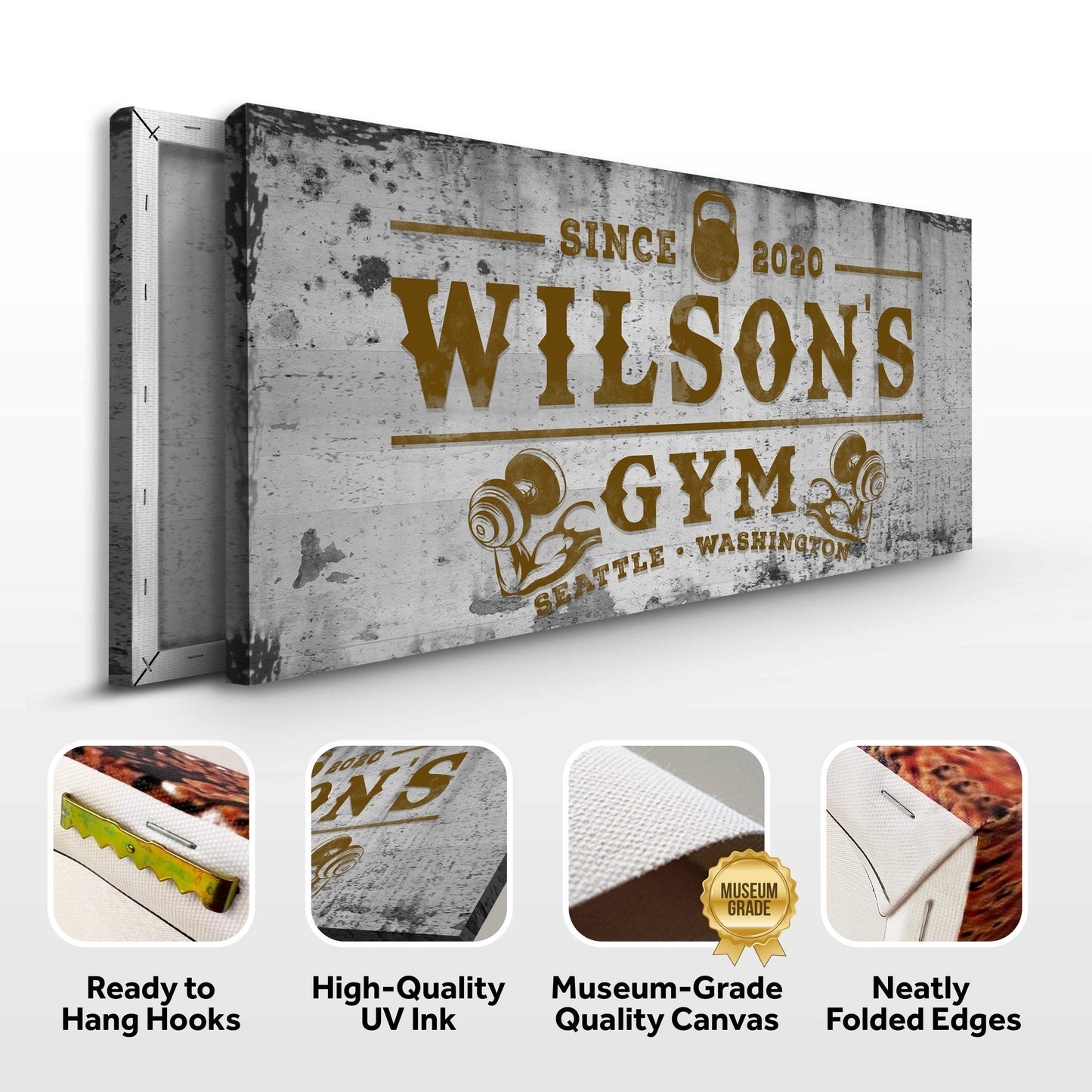 Gym Sign XV - Tailored Canvases - Flyclothing LLC