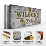 Gym Sign XV - Tailored Canvases - Flyclothing LLC