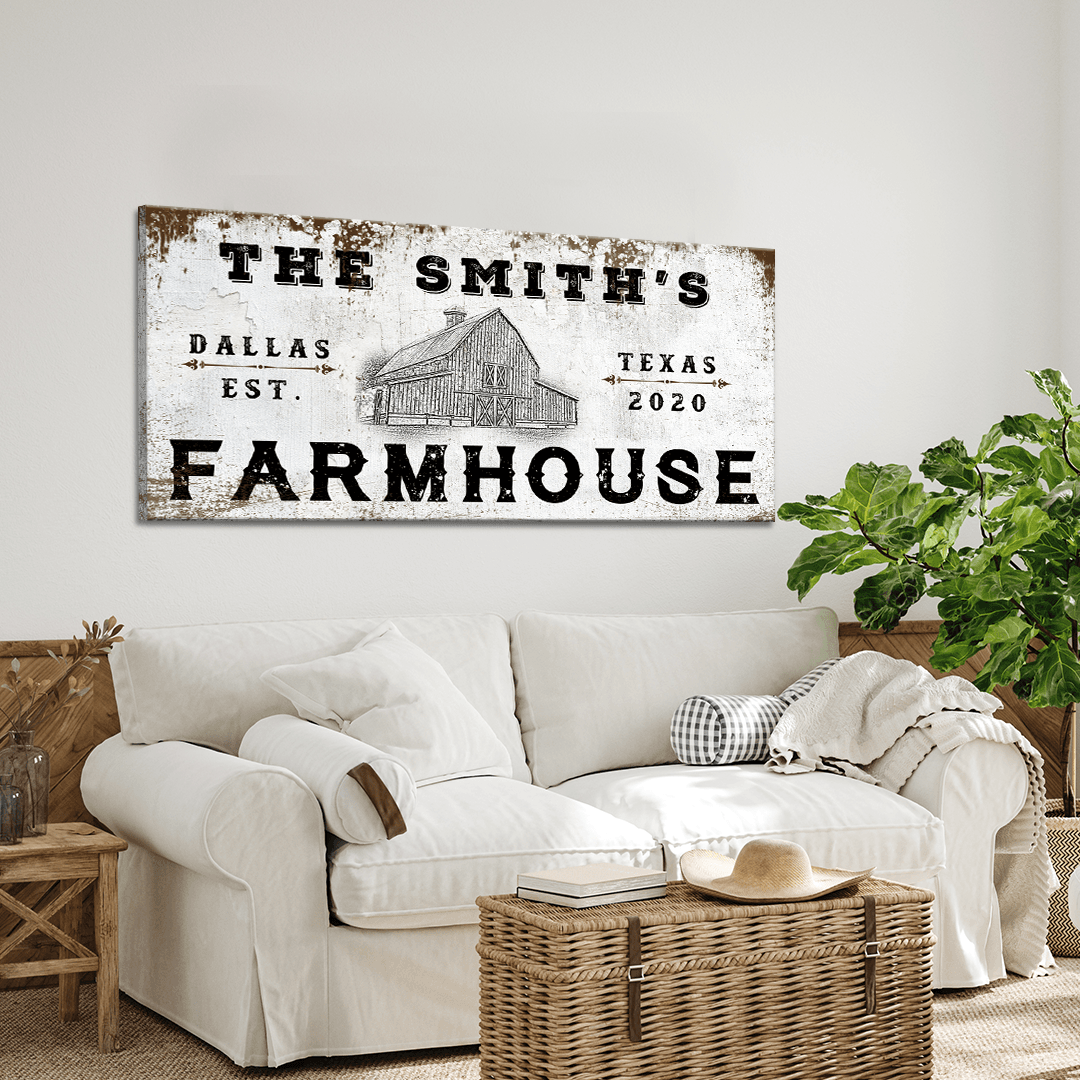 Farmhouse Sign IV - Tailored Canvases - Flyclothing LLC