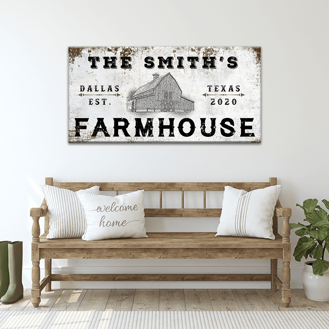 Farmhouse Sign IV - Tailored Canvases - Flyclothing LLC