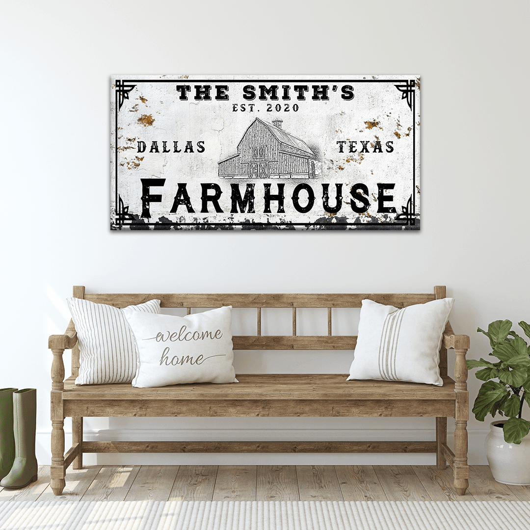 Farmhouse Sign IV - Tailored Canvases - Flyclothing LLC