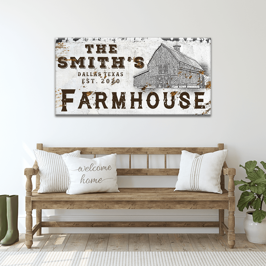 Farmhouse Sign IV - Tailored Canvases - Flyclothing LLC