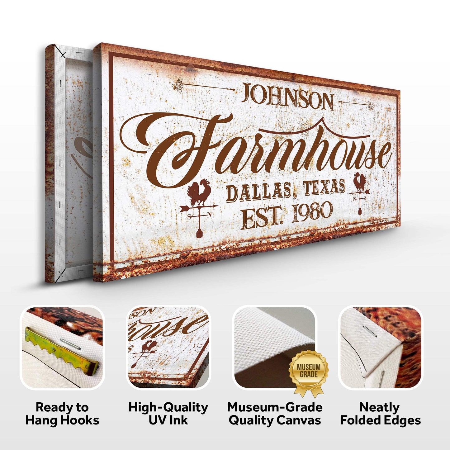 Farmhouse Sign III - Tailored Canvases - Flyclothing LLC