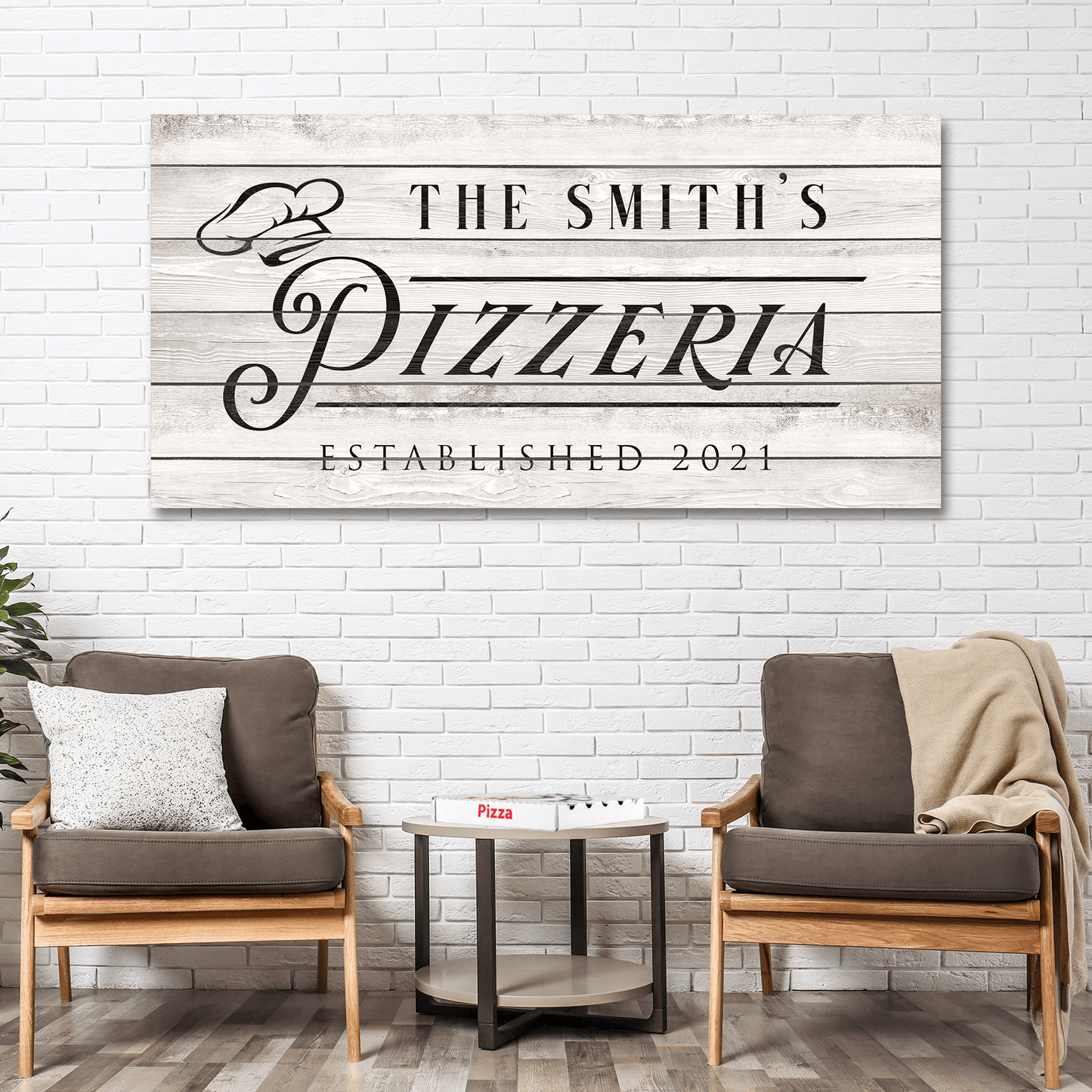 Pizzeria Sign - Tailored Canvases - Flyclothing LLC
