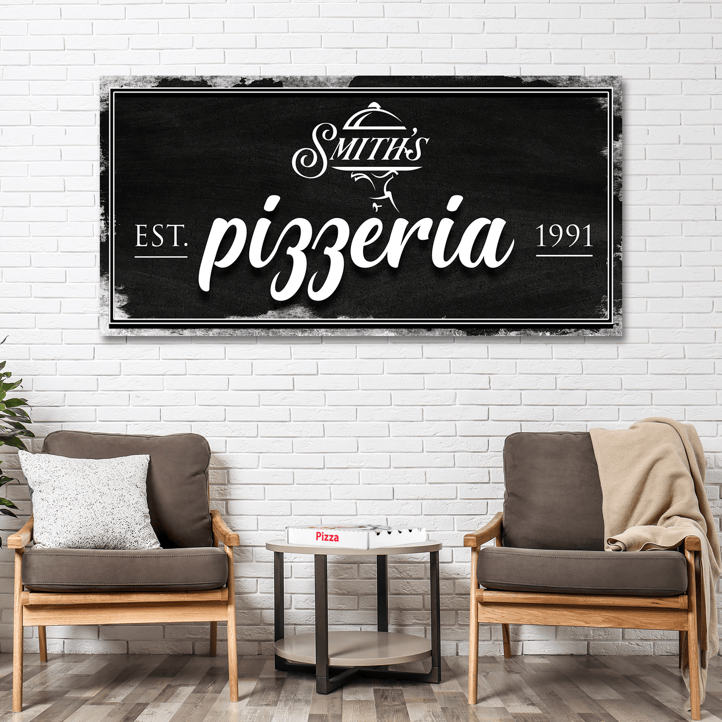 Pizzeria Sign - Tailored Canvases - Flyclothing LLC