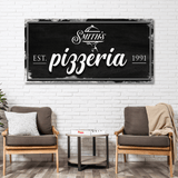 Pizzeria Sign - Tailored Canvases - Flyclothing LLC