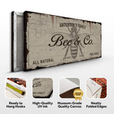 Bee and Co Sign II - Tailored Canvases - Flyclothing LLC