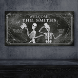 Gothic Welcome Sign - Tailored Canvases - Flyclothing LLC
