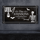 Halloween Family Name Sign - Tailored Canvases - Flyclothing LLC