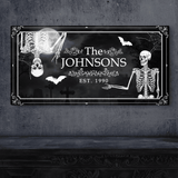 Halloween Family Name Sign - Tailored Canvases - Flyclothing LLC