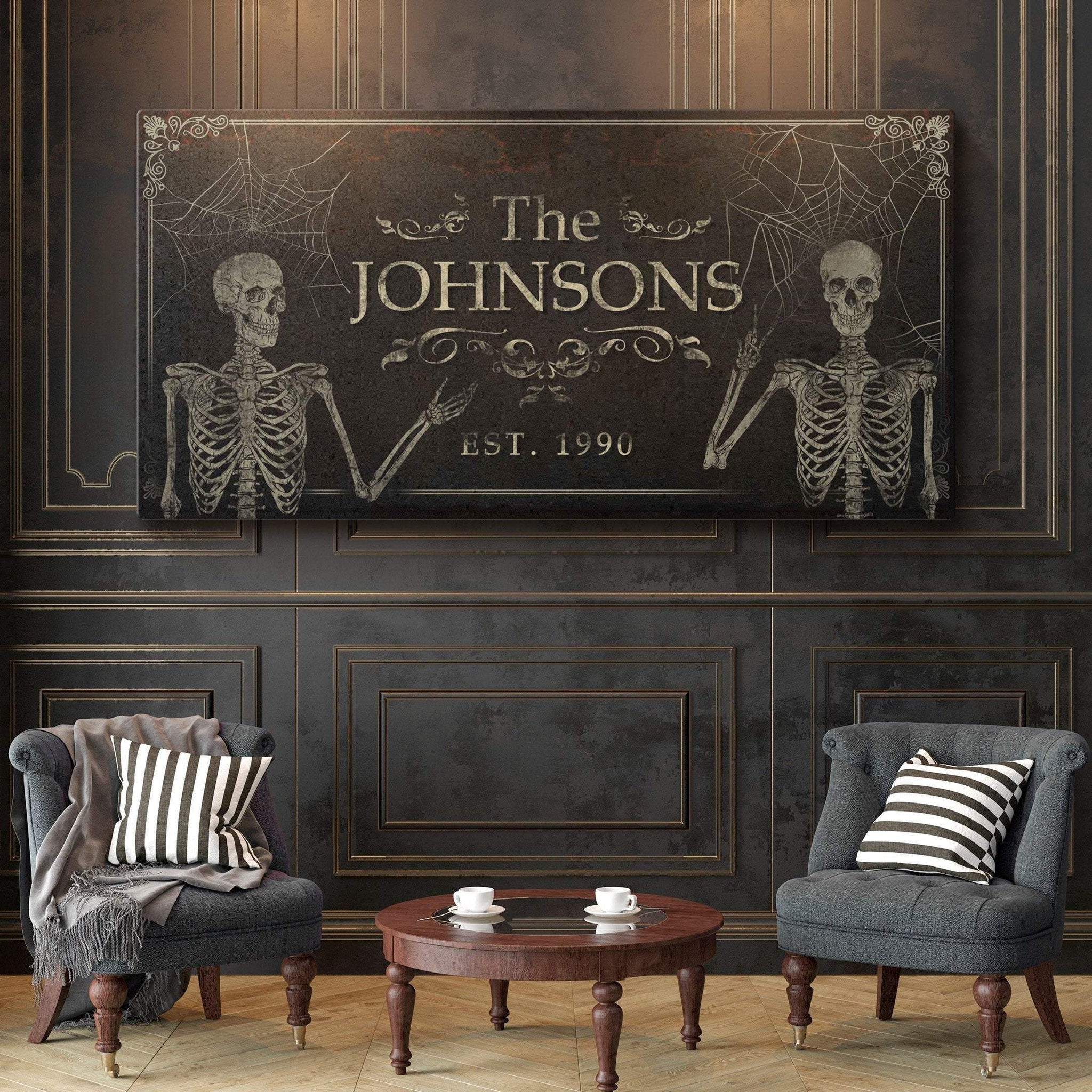 Gothic Family Sign II - Tailored Canvases - Flyclothing LLC