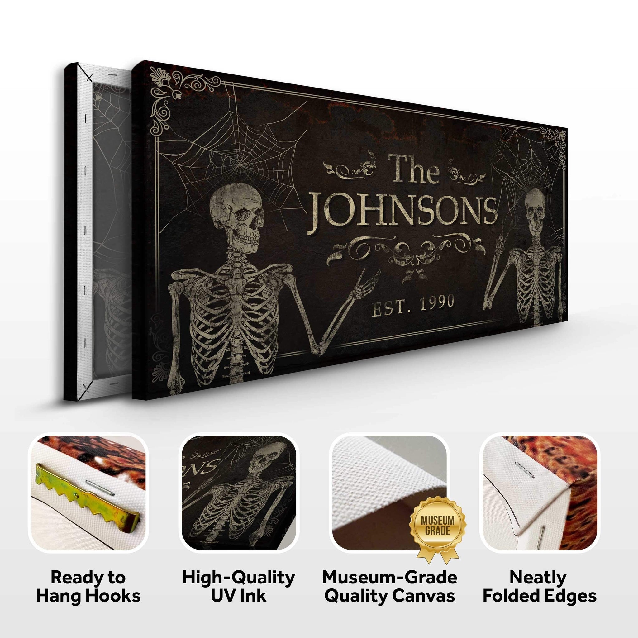 Gothic Family Sign II - Tailored Canvases - Flyclothing LLC