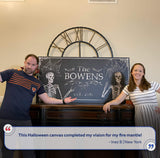 Gothic Family Sign - Tailored Canvases - Flyclothing LLC