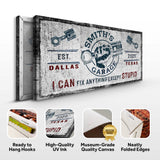 Family Garage Sign - Tailored Canvases - Flyclothing LLC