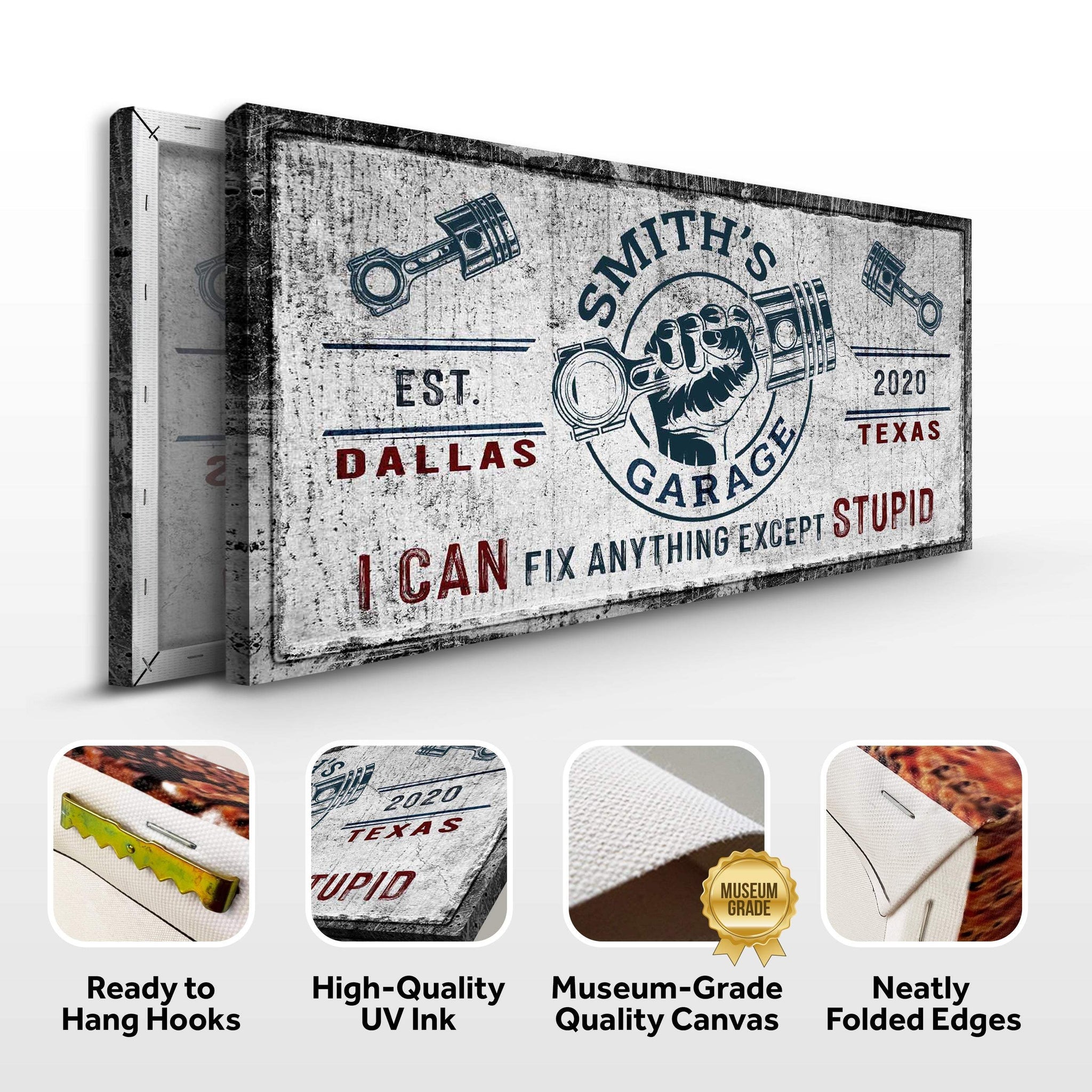 Family Garage Sign - Tailored Canvases - Flyclothing LLC