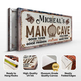 Man Cave Sign III - Tailored Canvases - Flyclothing LLC