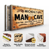 Man Cave Sign IV - Tailored Canvases - Flyclothing LLC