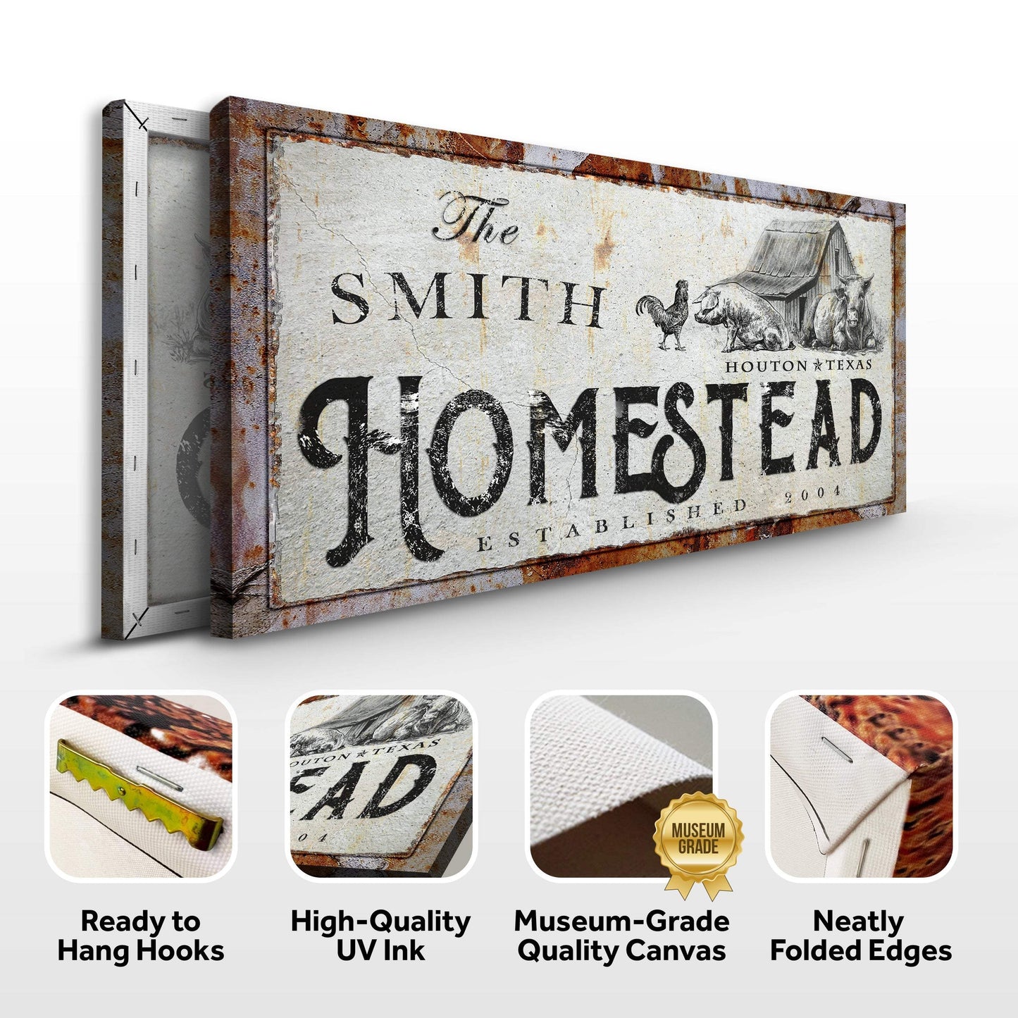 Homestead Sign - Tailored Canvases - Flyclothing LLC