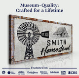 Homestead Sign II - Tailored Canvases - Flyclothing LLC