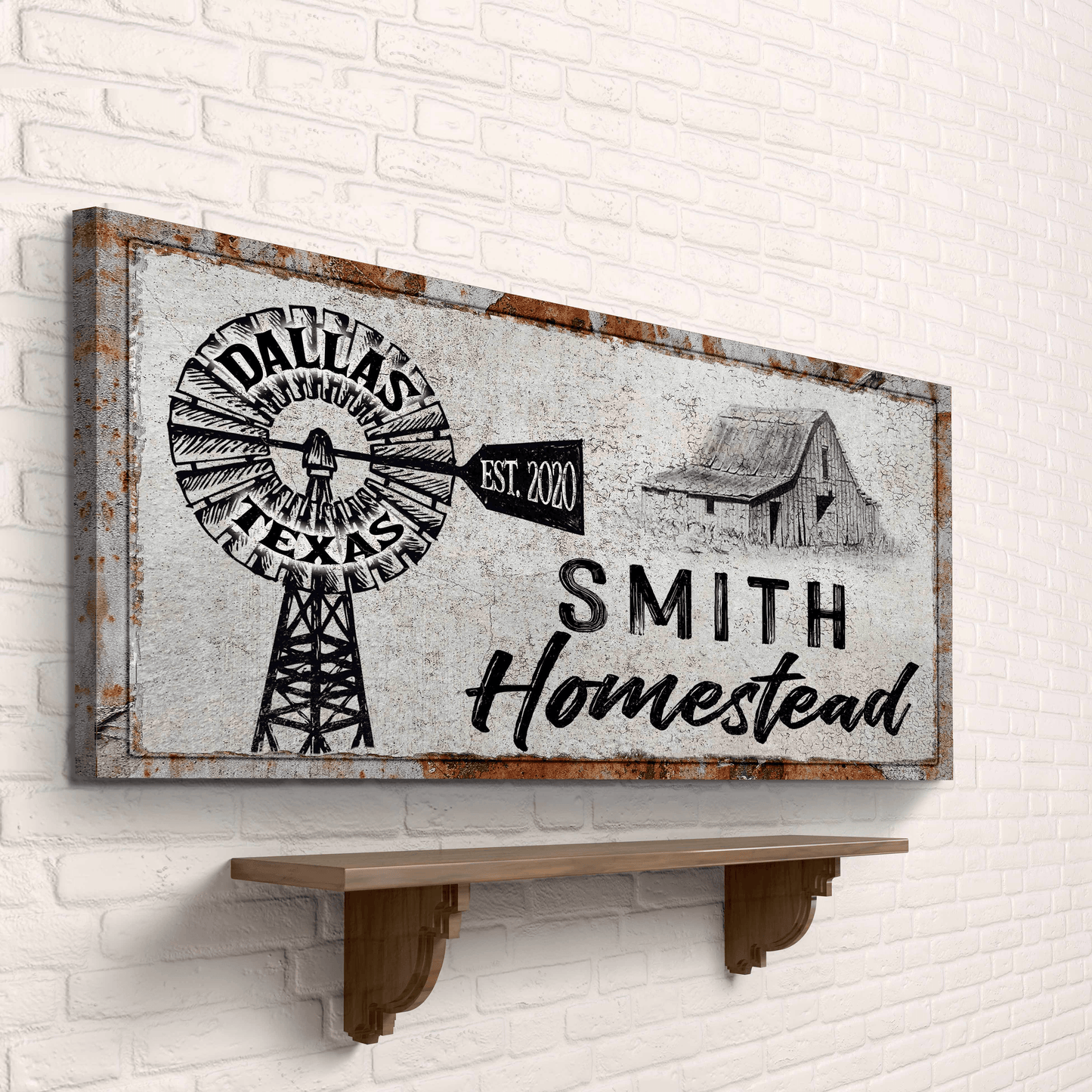 Homestead Sign II - Tailored Canvases - Flyclothing LLC