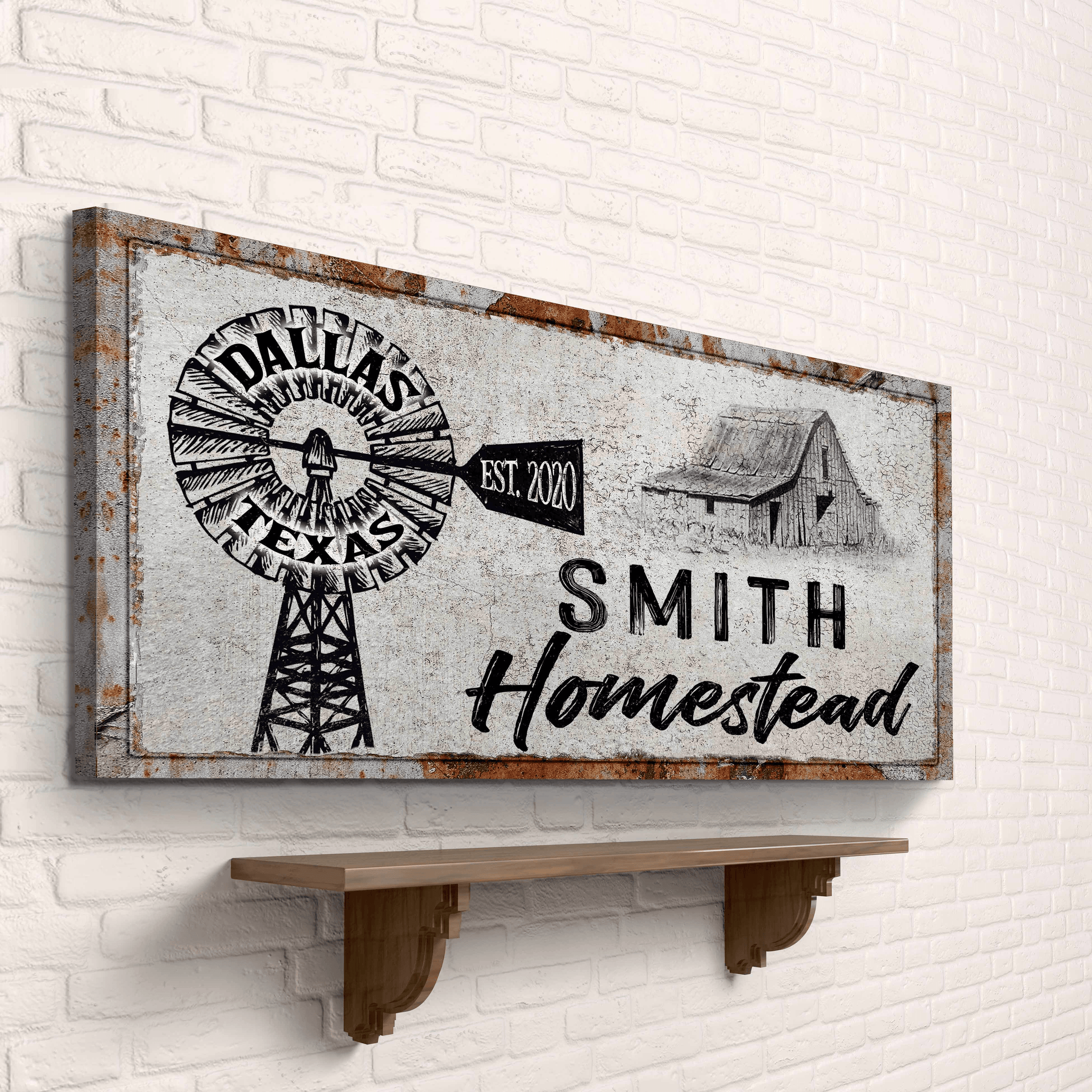 Homestead Sign II - Tailored Canvases - Flyclothing LLC