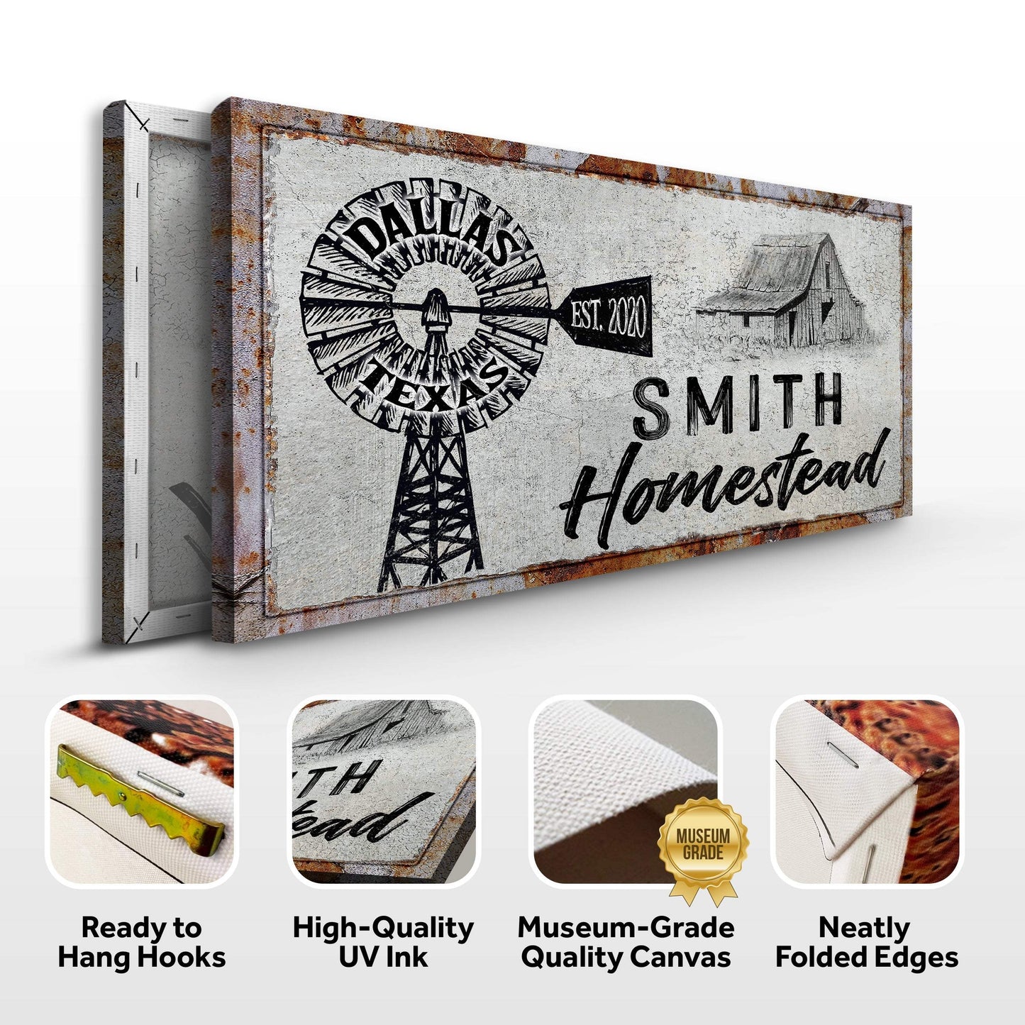 Homestead Sign II - Tailored Canvases - Flyclothing LLC