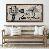 Homestead Sign II - Tailored Canvases - Flyclothing LLC