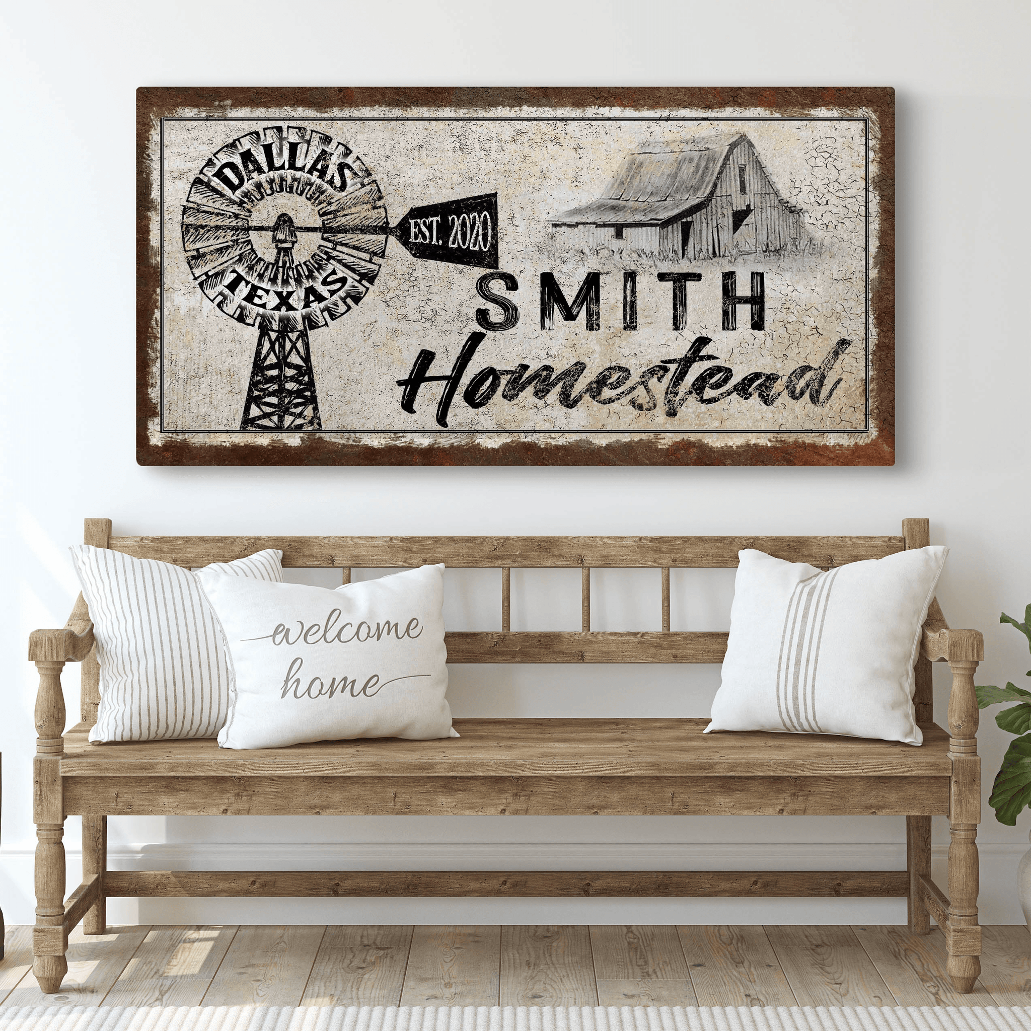 Homestead Sign II - Tailored Canvases - Flyclothing LLC