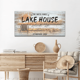 Vintage Lake House Sign - Tailored Canvases - Flyclothing LLC