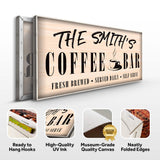 Coffee Bar Sign II - Tailored Canvases - Flyclothing LLC